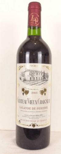 2003 - lalande de pomerol - château vieux chaigneau