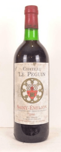1986 - saint-émilion - château le peguin