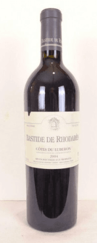 2004 - côtes du lubéron - bastide de rhodarès