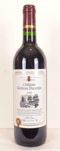 1999 - saint-émilion - château godeau ducarpe grand cru