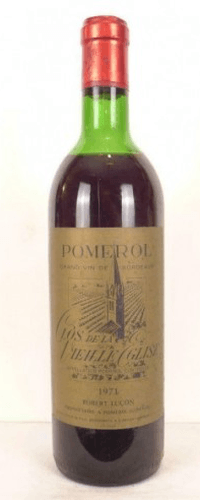 1971 - pomerol - clos de la vieille église