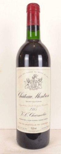 1985 - saint-estèphe - château montrose grand cru classé