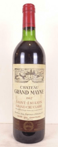 1982 - saint-émilion - château grand mayne grand cru classé