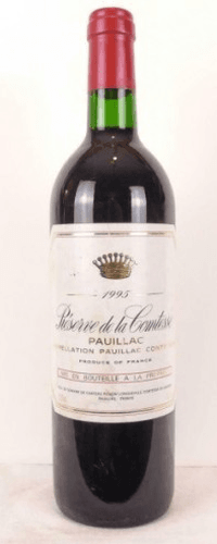 1995 - pauillac - réserve de la comtesse (domaine pichon longueville)