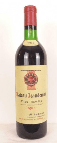 1964 - fronsac - château jeandeman