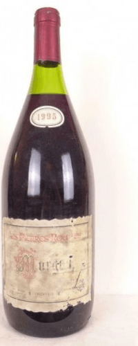 1995 - morgon - les pierres rouges (étiquette abîmée) magnum 150 cl