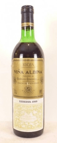 1988 - rioja reserva - vina albina