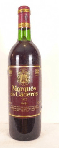 1992 - rioja - marqués de caceres