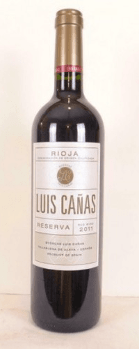 2011 - rioja reserva - luis canas