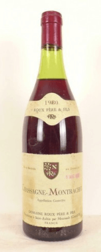 1980 - chassagne-montrachet - roux père et fils (b1)