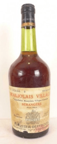 1964 - beaujolais-villages - pasquier-desvignes bérangère (couleur claire)