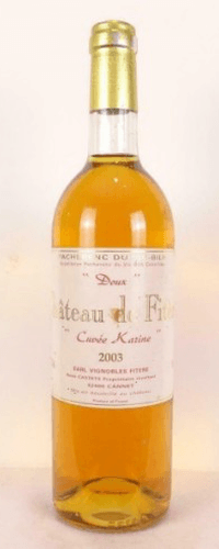 2003 - pacherenc - château de fitère cuvée karine