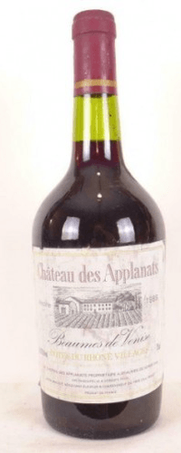 1989 - beaumes de venise - château des applanats