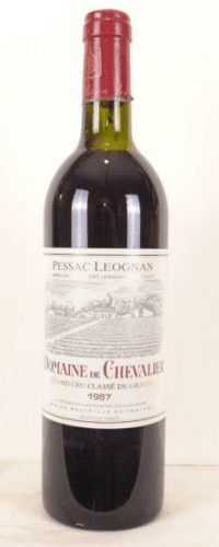 1987 - pessac-léognan - domaine de chevalier grand cru classé