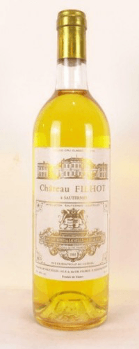 1988 - sauternes - château filhot grand cru classé