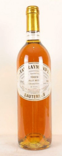 1989 - sauternes - château raymond lafon