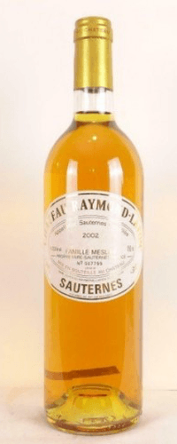2002 - sauternes - château raymond lafon