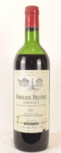 1982 - bordeaux - hédiard prestige
