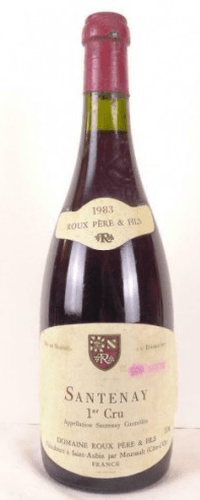 1983 - santenay - roux père et fils premier cru