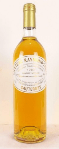 1987 - sauternes - château raymond-lafon