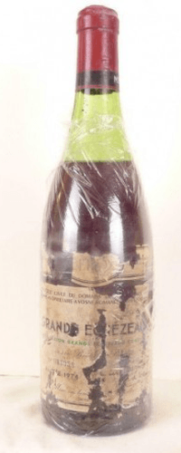 1974 - grands échézeaux - domaine de la romanée-conti (DRC) grand cru (étiquette abîmée)