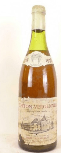 1978 - corton - masson grand cru vergennes