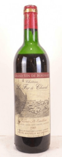 1985 - lussac saint-émilion - château le fer à cheval