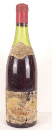 1970 - pommeau - château de pommard (capsule abîmée)