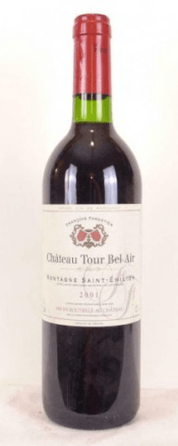 2001 - montagne saint-émilion - château tour bel air