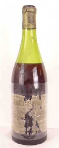 1965 - romanée saint-vivant - domaine marey-monge (DRC) grand cru (dessus capsule arrachée)