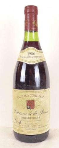 1986 - côtes du rhône - domaine de la brune
