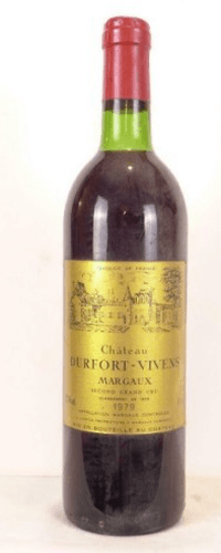 1979 - margaux - château durfort-vivens grand cru classé