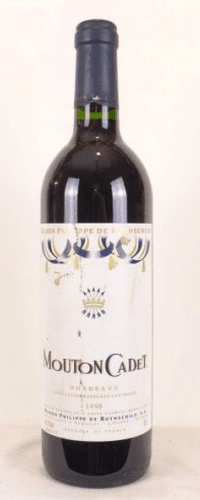 1998 - bordeaux - mouton cadet baron philippe de rothschild