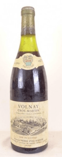 1979 - volnay - pierre-yves masson cros-martin (capsule oxydée)