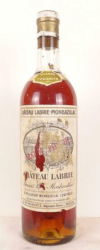 années 50 - monbazillac - château labrie grand cru (non millésimé années 1950 à 1960)
