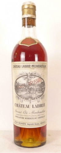 années 50 - monbazillac - château labrie grand cru (non millésimé années 1950 à 1960 b1)