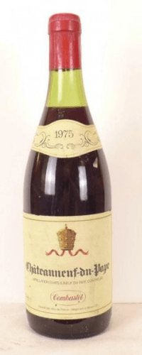 1975 - châteauneuf du pape - combastet