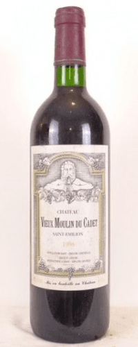 1998 - saint-émilion - château vieux moulin du cadet