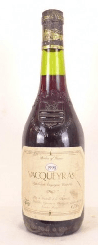 1990 - vacqueyras - cave des vignerons
