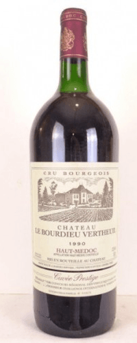 1990 - haut-médoc - château le bourdieu vertheuil cru bourgeois magnum 150 cl