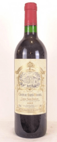 1995 - lussac saint-émilion - château saint-michel