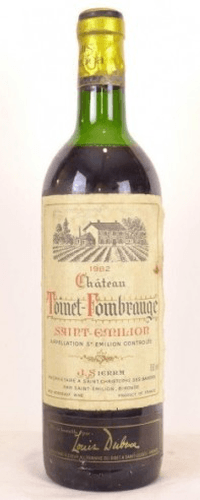 1982 - saint-émilion - château toinet-fombrauge (b1)