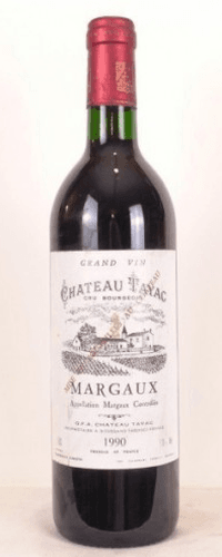 1990 - margaux - château tayac cru bourgeois