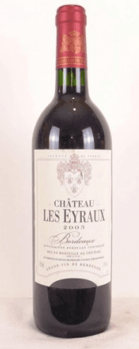 2003 - bordeaux - château les eyraux