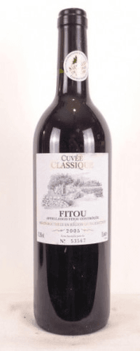 2005 - fitou - cave du mont tauch cuvée classique