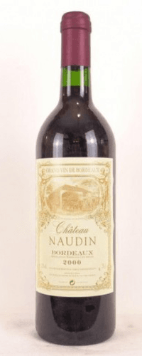 2000 - bordeaux - château naudin