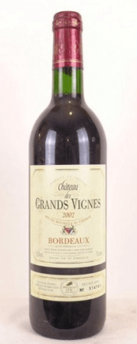 2002 - bordeaux - château des grands vignes