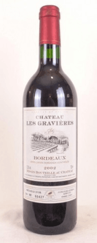 2002 - bordeaux - château les gravières