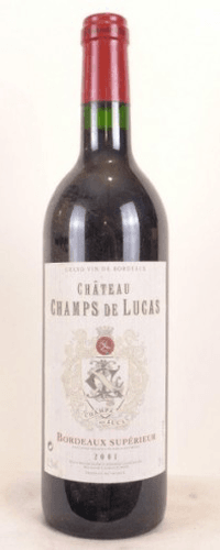 2001 - bordeaux - château champs de lucas