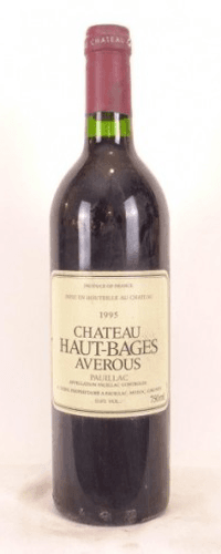 1995 - pauillac - château haut-bages averous